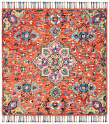Safavieh Aspen 7'-0" x 7'-0" Rug in Red / Gold