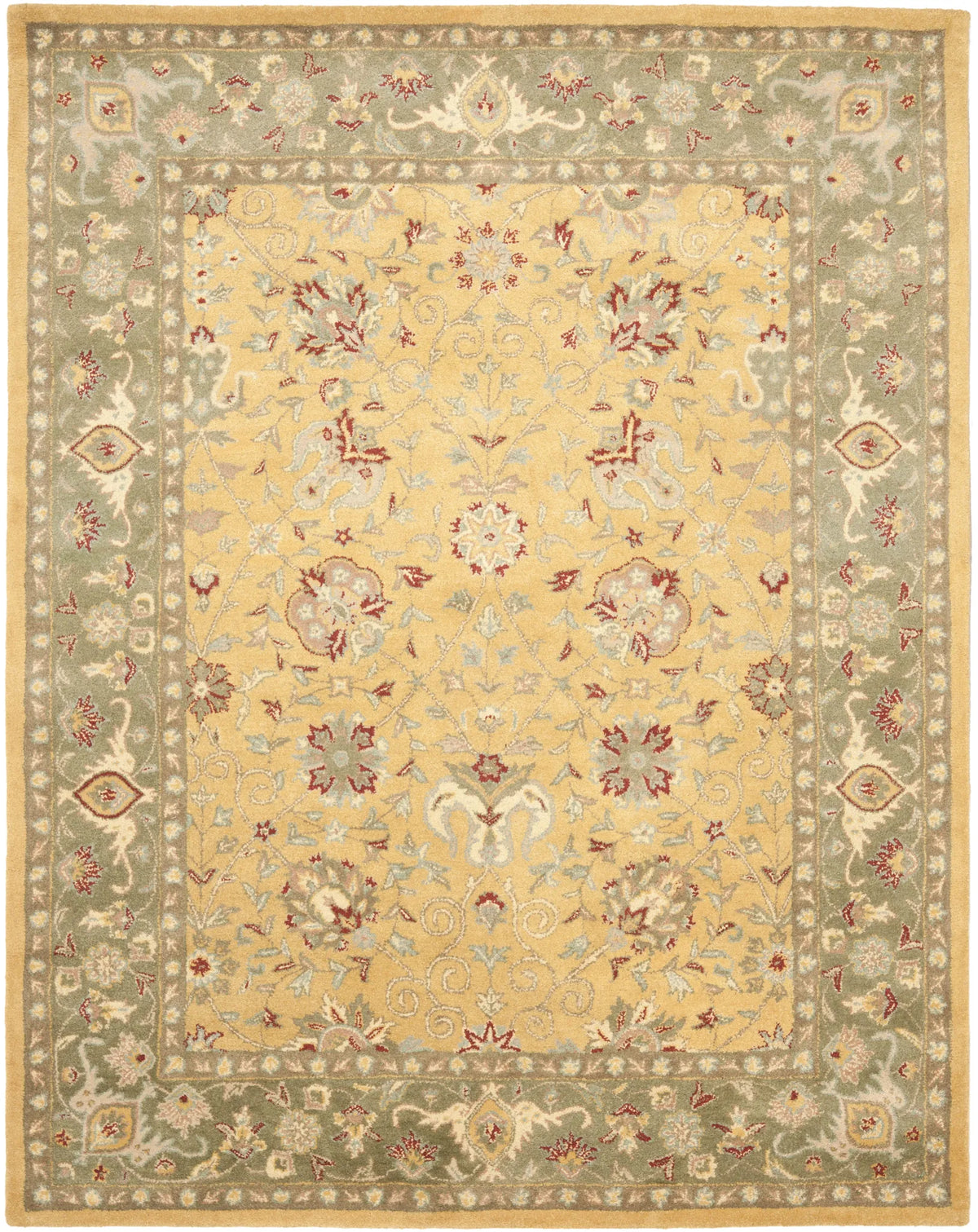 Safavieh Antiquity 9'-6" x 13'-6" Rug in Gold