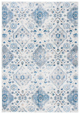 Safavieh Shivan 100 4'-0" x 6'-0" Rug in Ivory / Blue