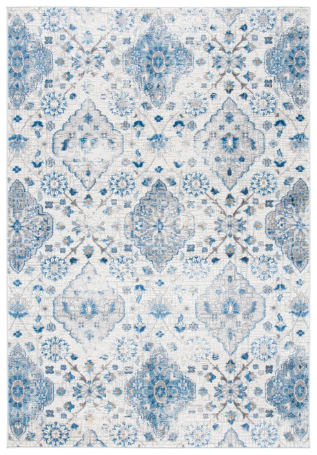 Safavieh Shivan 100 4'-0" x 6'-0" Rug in Ivory / Blue