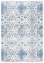 Safavieh Shivan 100 4'-0" x 6'-0" Rug in Ivory / Blue