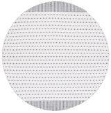 Safavieh Montauk 6'-0" x 6'-0" Rug in Grey / Ivory