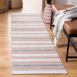 Safavieh Montauk 2'-3" x 8'-0" Rug in Red / Beige