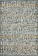 Loloi Elias Ela-02 Ocean/Oatmeal Rug - main flat