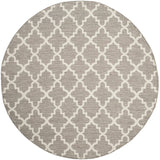 Safavieh Montauk 6'-0" x 6'-0" Rug in Grey / Ivory