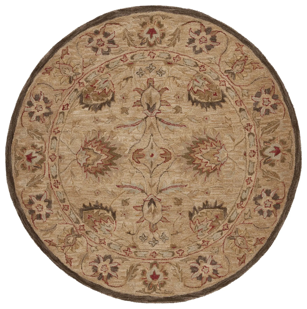 Safavieh Anatolia 6'-0" x 6'-0" Rug in Beige / Beige