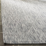 Safavieh Courtyard 4'-0" x 5'-7" Rug in Grey / Grey