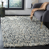 Safavieh Natural Fiber 4'-0" x 6'-0" Rug in Blue / Ivory