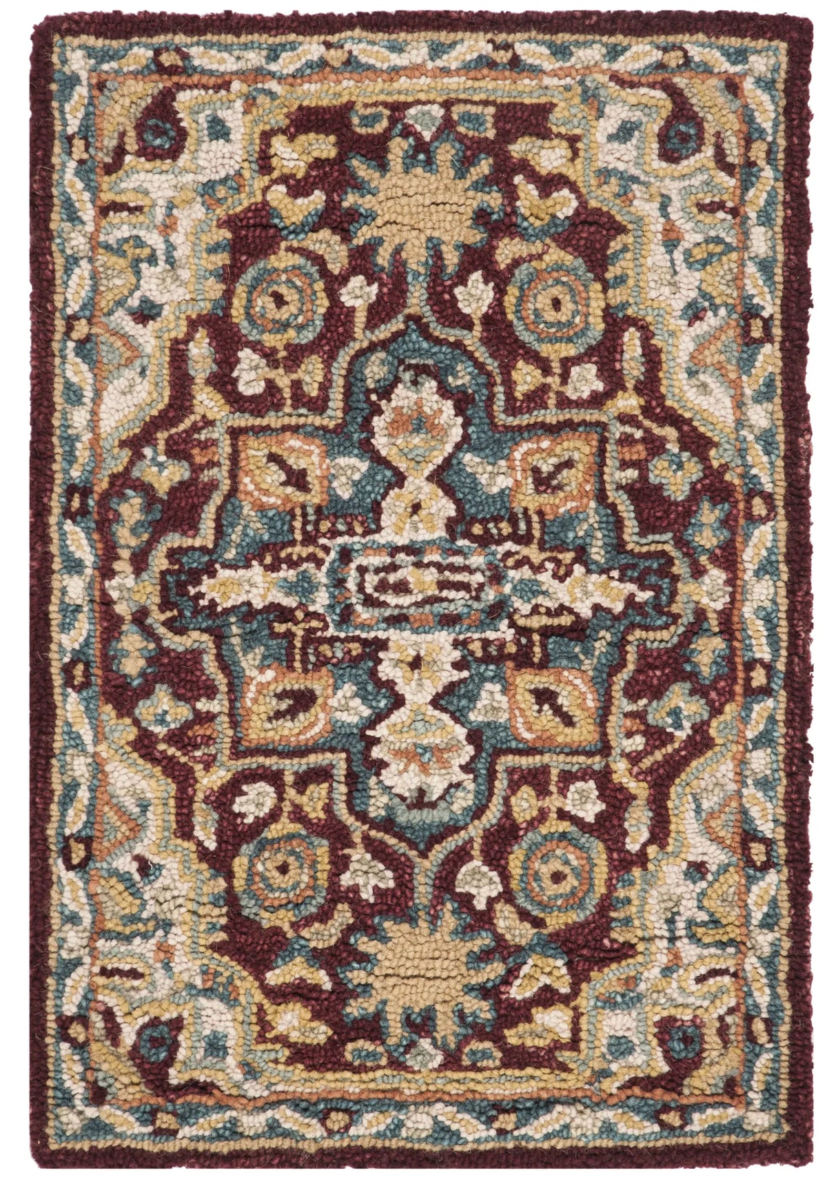 Safavieh Aspen 2'-0" x 3'-0" Rug in Red / Blue