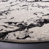Safavieh Tulum 6'-7" x 6'-7" Rug in Ivory / Black
