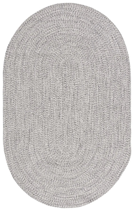 Safavieh Braided 5'-0" x 8'-0" Rug in Grey / Ivory