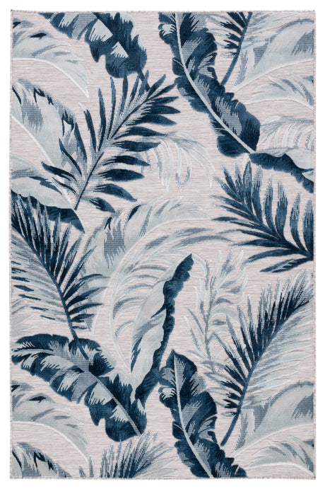 Safavieh Cabana 4'-0" x 6'-0" Rug in Beige / Navy