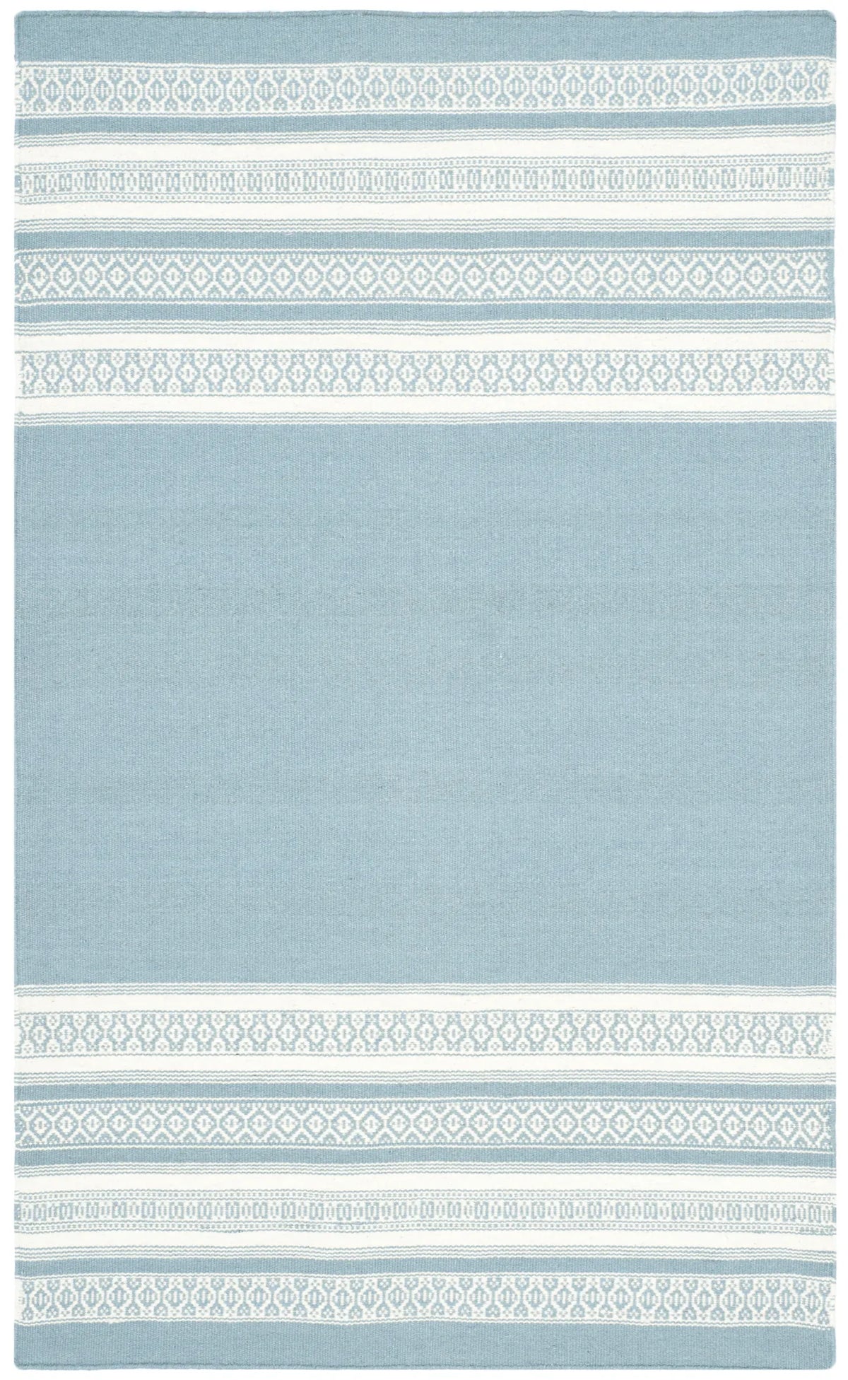Safavieh Dhurries 3'-0" x 5'-0" Rug in Turquoise