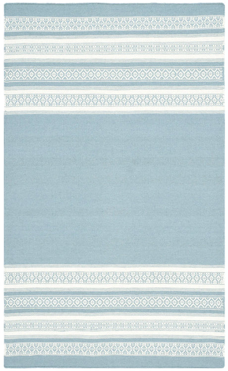 Safavieh Dhurries 3'-0" x 5'-0" Rug in Turquoise