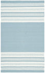 Safavieh Dhurries 3'-0" x 5'-0" Rug in Turquoise