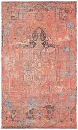 Safavieh Saffron 3'-0" x 5'-0" Rug in Rust / Blue