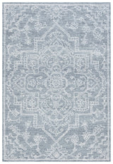 Safavieh Micro-Loop 4'-0" x 6'-0" Rug in Grey / Ivory
