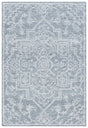 Safavieh Micro-Loop 4'-0" x 6'-0" Rug in Grey / Ivory