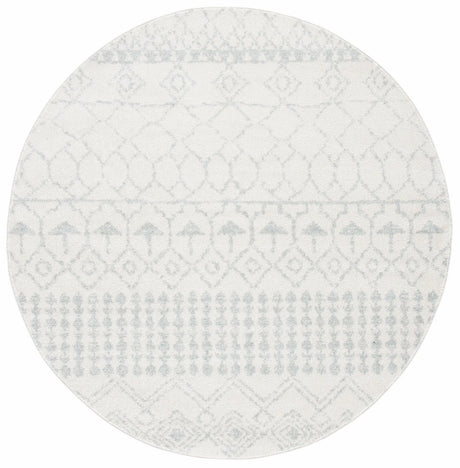 Safavieh Tulum 5'-0" x 5'-0" Rug in Ivory / Light Grey