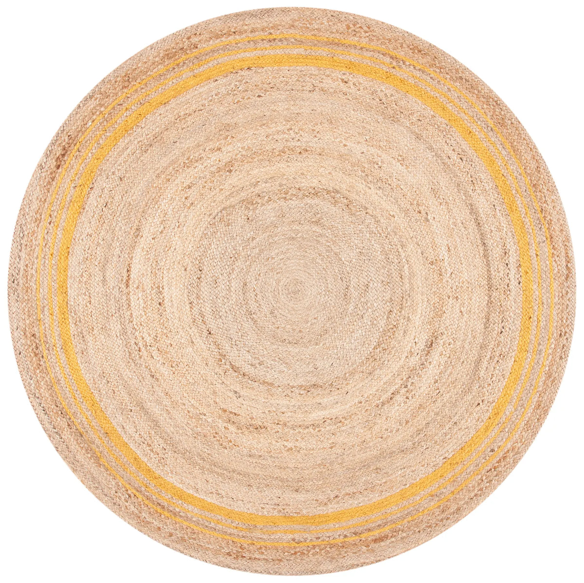 Safavieh Natural Fiber 5'-0" x 5'-0" Rug in Beige / Gold