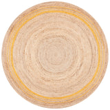 Safavieh Natural Fiber 5'-0" x 5'-0" Rug in Beige / Gold