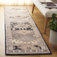 Safavieh Aspen 2'-3" x 9'-0" Rug in Charcoal / Beige