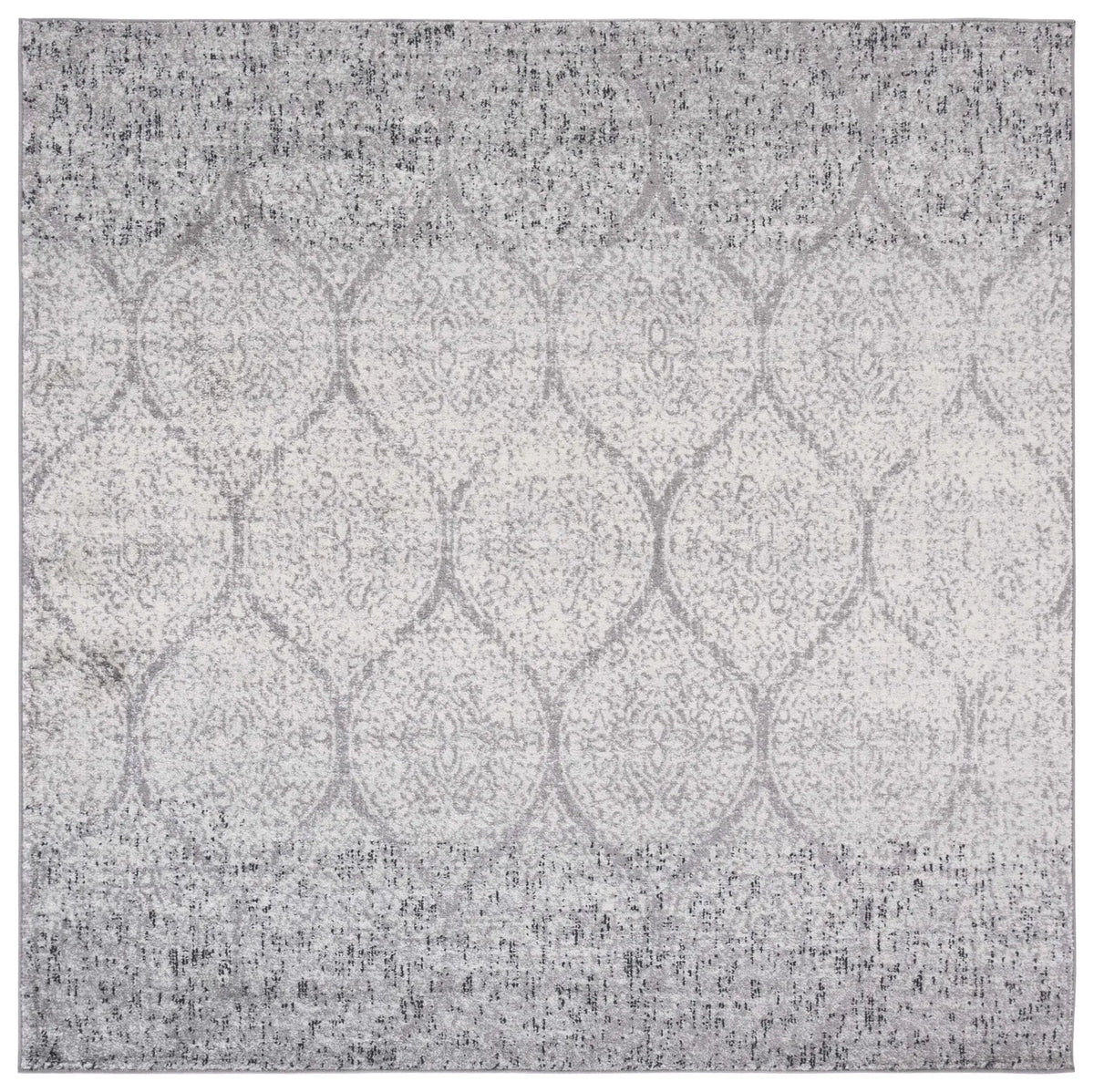 Safavieh Madison 6'-7" x 6'-7" Rug in Grey / Ivory