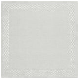 Safavieh Glamour 6'-0" x 6'-0" Rug in Light Grey