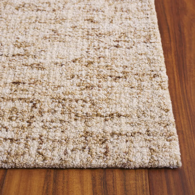 Safavieh Abstract 4'-0" x 6'-0" Rug in Light Brown / Ivory