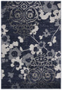 Safavieh Adirondack 10'-0" x 14'-0" Rug in Navy / Silver