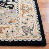 Safavieh Heritage 4'-0" x 6'-0" Rug in Beige / Navy