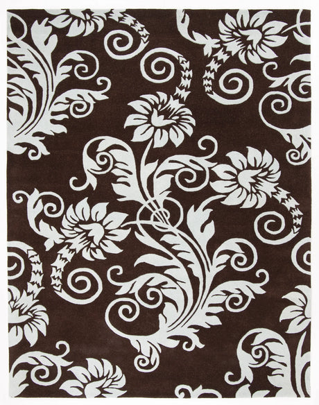Safavieh Soho 7'-6" x 9'-6" Rug in Brown / Blue