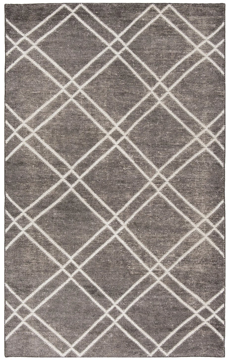 Safavieh Stone Wash 5'-0" x 8'-0" Rug in Dark Grey
