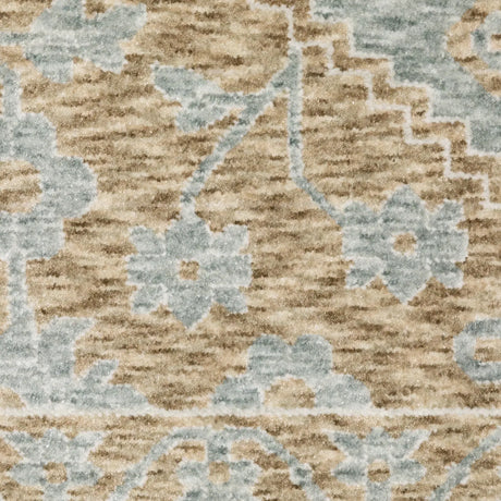 Oriental Weavers Sphinx ECHO ECH03 Beige Medallion Rugs - room scene 2