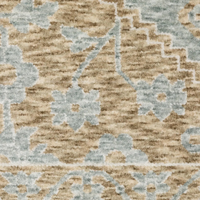 Oriental Weavers Sphinx ECHO ECH03 Beige Medallion Rugs - room scene 2