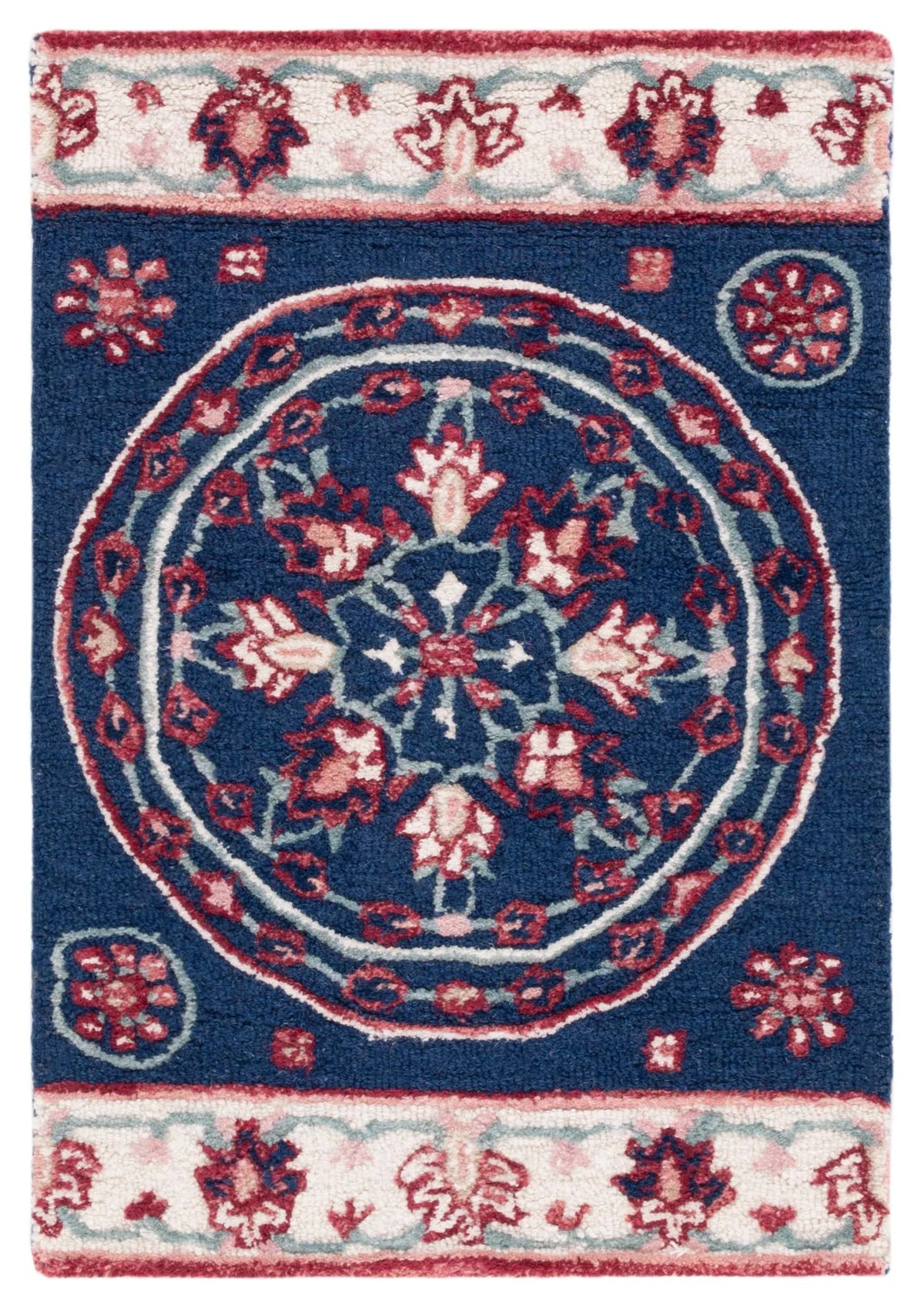 Safavieh Bellagio 2'-0" x 3'-0" Rug in Navy / Ivory