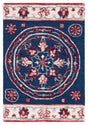 Safavieh Bellagio 2'-0" x 3'-0" Rug in Navy / Ivory