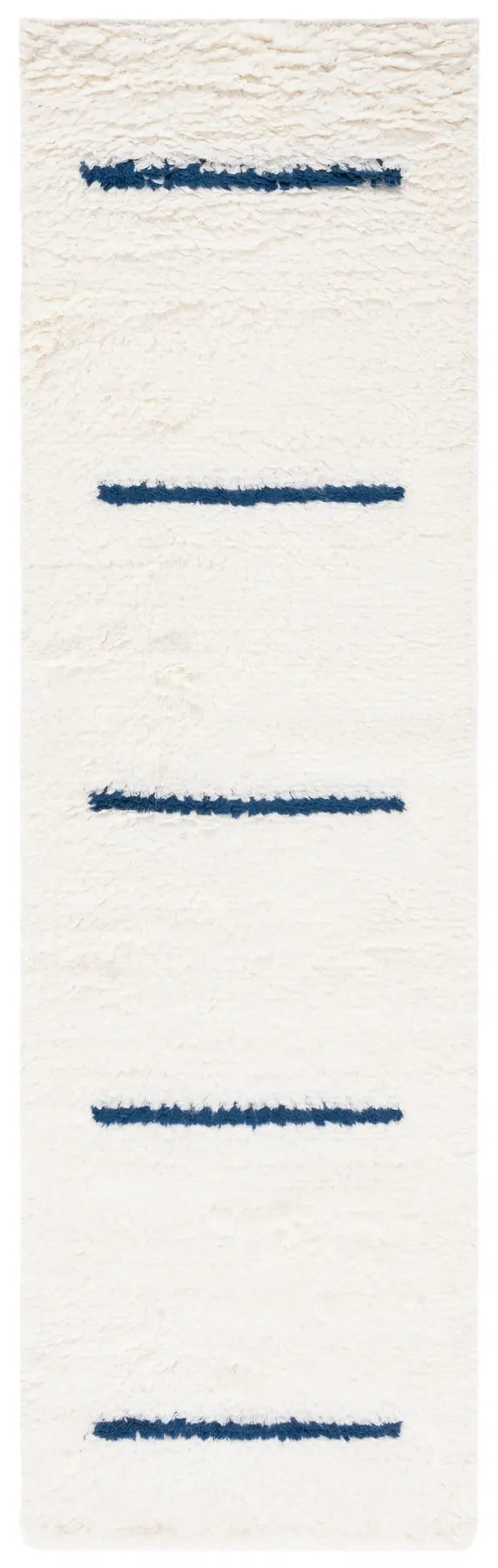 Safavieh Kenya 2'-3" x 8'-0" Rug in Ivory / Navy
