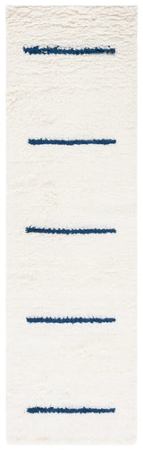 Safavieh Kenya 2'-3" x 8'-0" Rug in Ivory / Navy