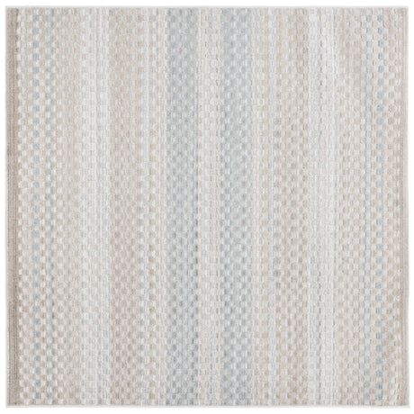 Safavieh Stella 6'-7" x 6'-7" Rug in Beige / Blue
