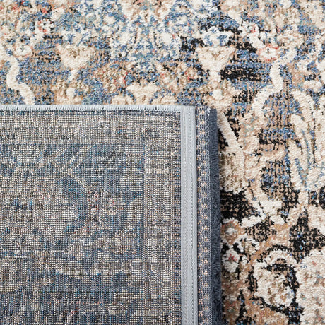 Safavieh Vivaldi 5'-3" x 7'-6" Rug in Navy / Ivory