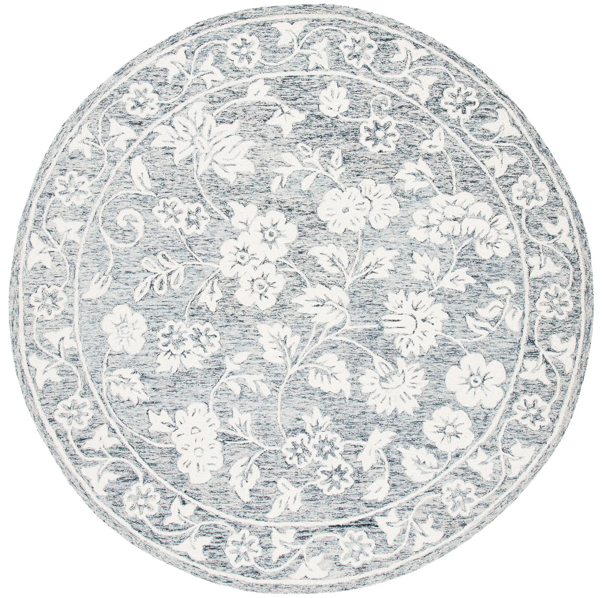 Safavieh Capri 7'-0" x 7'-0" Rug in Blue / Ivory