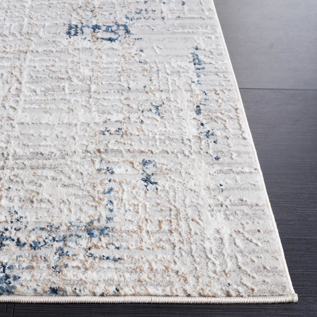 Safavieh Parker 4'-0" x 6'-0" Rug in Taupe / Grey Blue