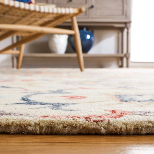Safavieh Metro 4'-0" x 6'-0" Rug in Beige / Rust