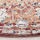 Safavieh Luna 6'-7" x 6'-7" Rug in Red / Rust
