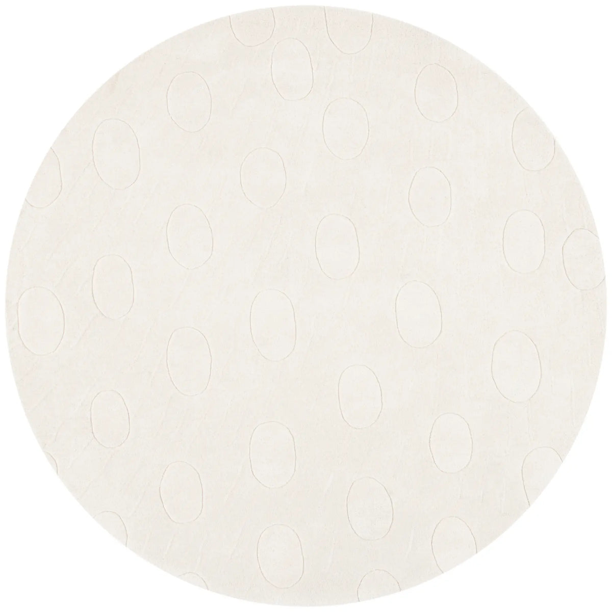 Safavieh Soho 6'-0" x 6'-0" Rug in White / White