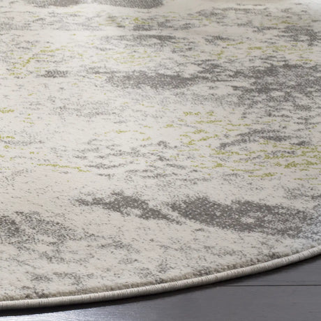 Safavieh Watercolor 6'-7" x 6'-7" Rug in Ivory / Grey