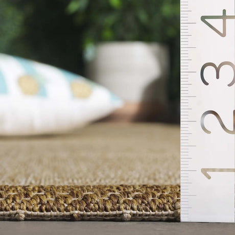 Safavieh Sisal All-Weather 4'-0" x 6'-0" Rug in Natural / Brown