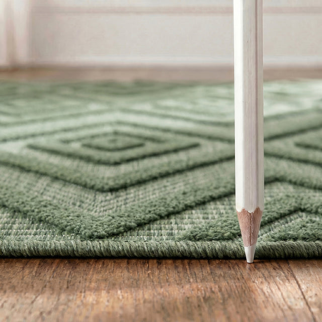 Nourison Versatile Nrv01 Green Rug