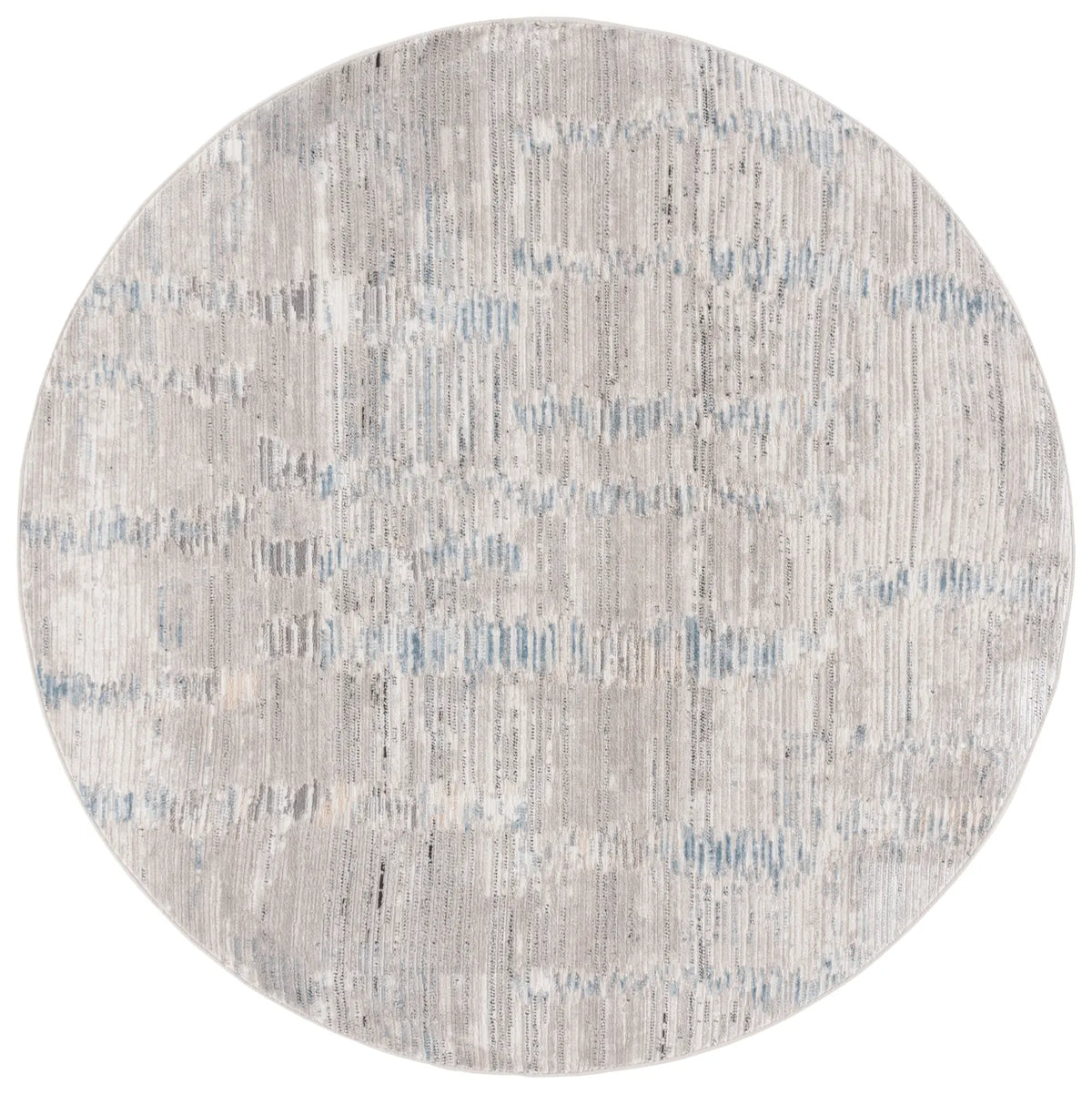 Safavieh Quincy 6'-7" x 6'-7" Rug in Ivory / Light Grey